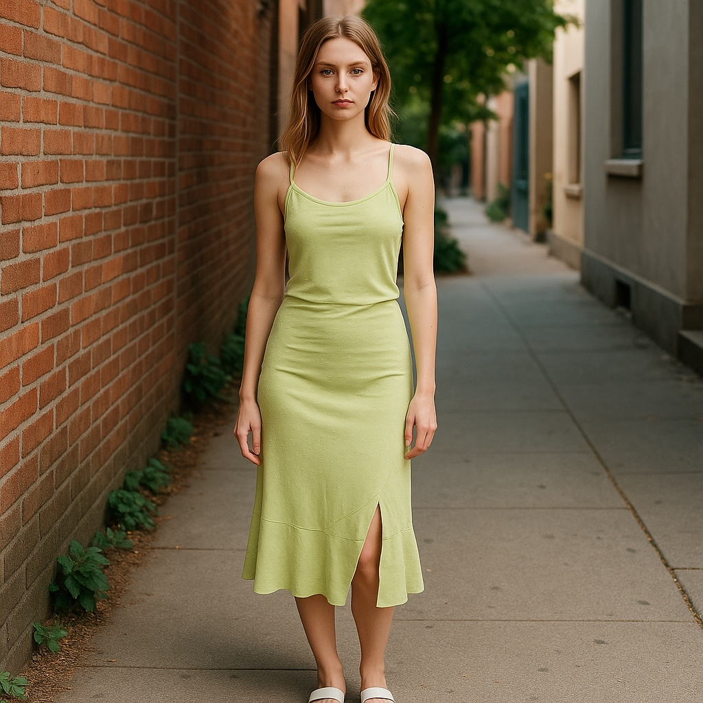 women's spaghetti strap dress